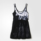 Adidas Originals White Smoke Tank Kleid Rita Ora (negro/blanco)