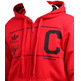 Adidas Capucha Jacke Chicago Bulls (rot/schwarz)