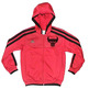 Adidas Chicago Bulls Jacke Zip Boys (rot/schwarz)