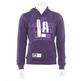 Adidas Sudadera Angeles Lakers Washed Hooded (purpura)