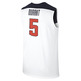 Camiseta Réplica Kevin Durant #5# USA 2014 (100/blanco/navy/red)