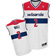 Adidas Camiseta Réplica John Wall Wizards (weiß/rot/marin)