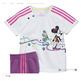 Adidas Set Baby Disney Minnie Olimpycs (weiß/purple/rosa)