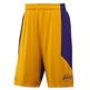 Adidas Short Summer Run Angeles Lakers (amarillo/pura)