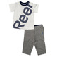 Reebok Baby Sommer Set (weiß/grau/blau)