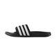 Adidas Adilette Cloudfoam Ultra Stripe W (schwarz/weiß)