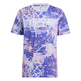 Adidas Basketball Throwback Sublim Allover Print Tee "Purple Tint"