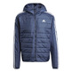 Adidas Essentials 3S Hooded Hybrid Jacket "Blue"