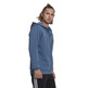 Adidas Essentials Marke Liebe Fleece Full-Zip Hoodie "Wonder Steel"