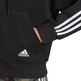 Adidas Essentials Cut 3-Strips Full-Zip Hoodie