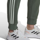 Adidas Essentials Fleece Tapered Manschette 3-Streifen Jogger