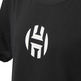 Adidas Harden Heavy Logo Jugend Tee (schwarz)