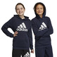 Adidas Junior Big Logo Essentials Baumwolle Hoodie "Dark Blue"