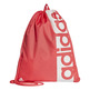 ADIDAS LINEAR PERFORMANCE GYMSACK (REAL CORAL/CHALK PEARL/CHALK PEARL)