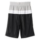 Adidas NBA Short Niño Houston Rockets Winter Hoops Rev (schwarz/weiß/grau)