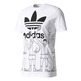 Adidas Originals Block Party Graphic Tee (weiß)