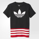 Adidas Originals Camiseta Youth FL (schwarz/scarlet)