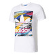 Adidas Originals L.A Box Graphic Trefoil Tee (weiß/multicolor)