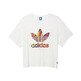 Adidas Originals Mujer Shirt Paris Logo Trefoil (blanco)