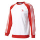 Original Adidas Superstar Crew (weiß/rot)