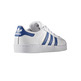 Adidas Originals Superstar Foundation C (blanco/azul/oro)