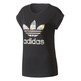 Adidas Originals Der Bauernhof Freund Roll-Up Tee "Jardim Agharta" (schwarz)