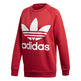 Adidas Originals Trefoil Oversized Crew W (Real Red)