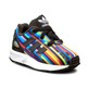 Adidas Originals ZX Flux EL Infants "Digital Noise" (Kern schwarz/weiß/multicolor)