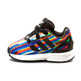 Adidas Originals ZX Flux EL Infants "Digital Noise" (Kern schwarz/weiß/multicolor)