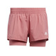 Adidas Pacer 3-Strips gewebt 2 In 1 Shorts