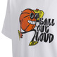 Adidas Performance Lil Stripe Ball Out Loud Tee Kinder