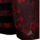 Adidas Short Dame Floral (rojo/negro)