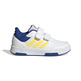 Adidas Tensaur Haken und Loop "White-Yellow"