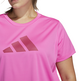 Adidas Training Bos Logo Tee Plus Größe "Screaming Pink"