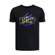 Curry Logo T-Shirt Jr. "Black Royal"