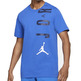 Camiseta Jordan Air Stretch SS Herren T-Shirt "blau"