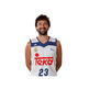 T-Shirt Réplica Llull #23# R. Madrid 2016/17 (weiß)