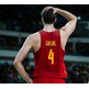 Camiseta Réplica Spanien Gasol "Río 2016 Red" (600/red)