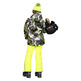 Campagnolo Boy\'s Freeride Skijacke "Olive-Yellow Flujo"