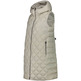 Campagnolo Long Hooded Weste mit Diamond Quilting