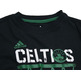 Adidas NBA Celtics washed 2 Tee Kinder (schwarz)