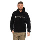 Champion Authentic Legacy Sherpa Top Kapuzen Fleece "Schwarz"