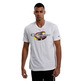 Champion Basketball Legacy Script Logo Spray Neon Tee "Weiß"