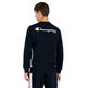 Champion Basketball USA Script Logo Tap Fleece Sweatshirt "Navy"