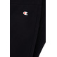 Champion C Logo Baumwolle Strech Leggings "Schwarz"