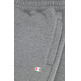 Champion C Logo Print Ribbed Trims Cotton Terry Joggers "Dark Grey"