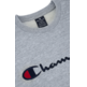 Champion bestickt Big Logo Crewneck Sweatshirt "Light Grey"