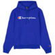 Champion bestickt Big Logo Fleece Hoodie "Blau"