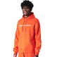 Champion bestickt Big Logo Fleece Hoodie "Orange"