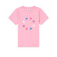 Champion Girls Crewneck T-Shirt mit C-Logo "Pink"